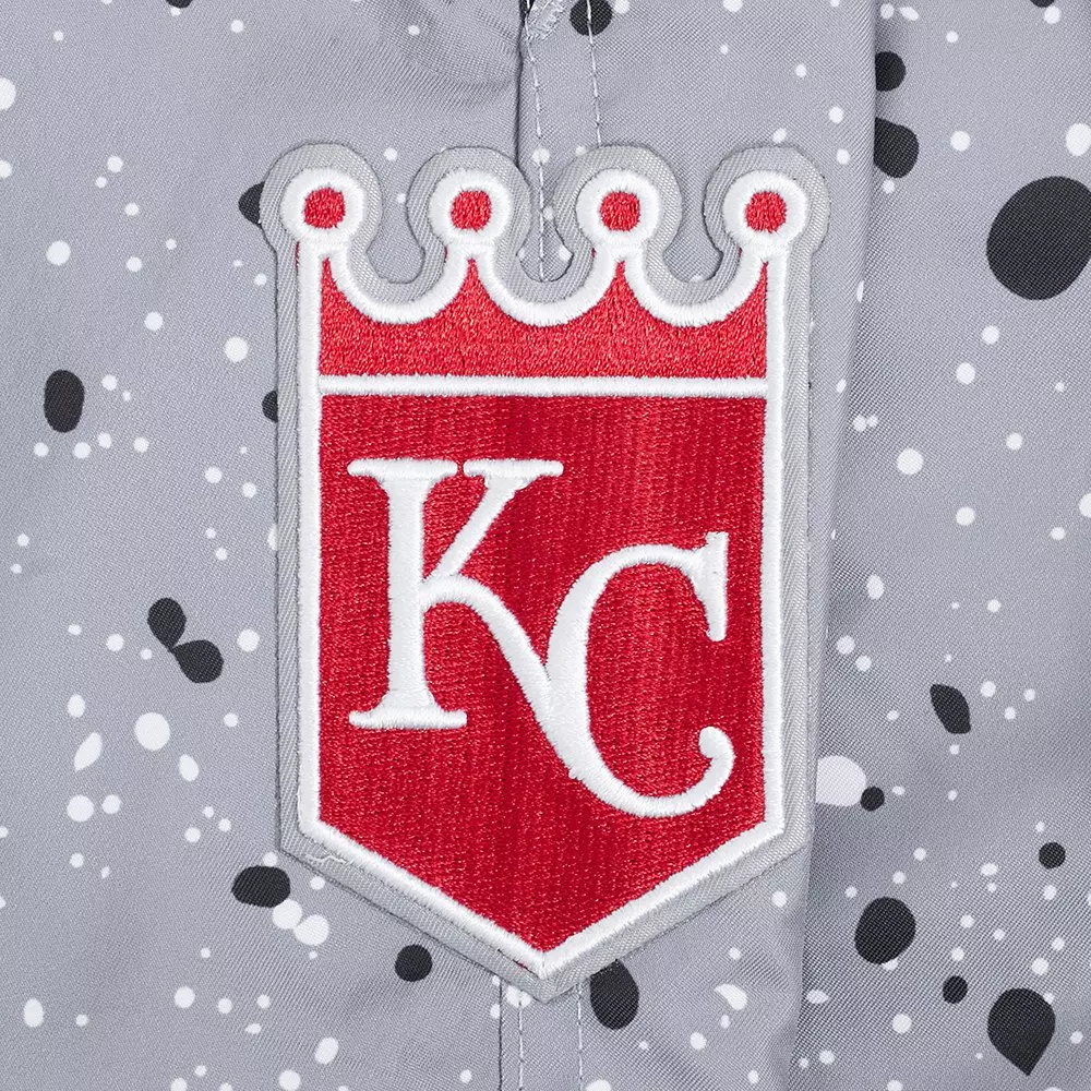 Pro Standard Kansas City Royals White Cement Shorts-Grey - GREY