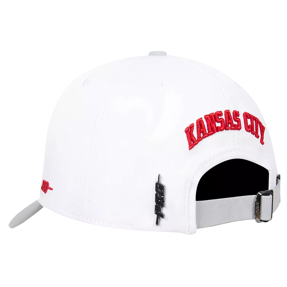 Pro Standard Kansas City Royals White Cement Snapback Hat-White - WHITE