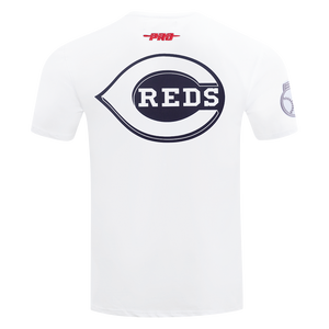 Pro Standard Cincinnati Reds White Cement Tee-White