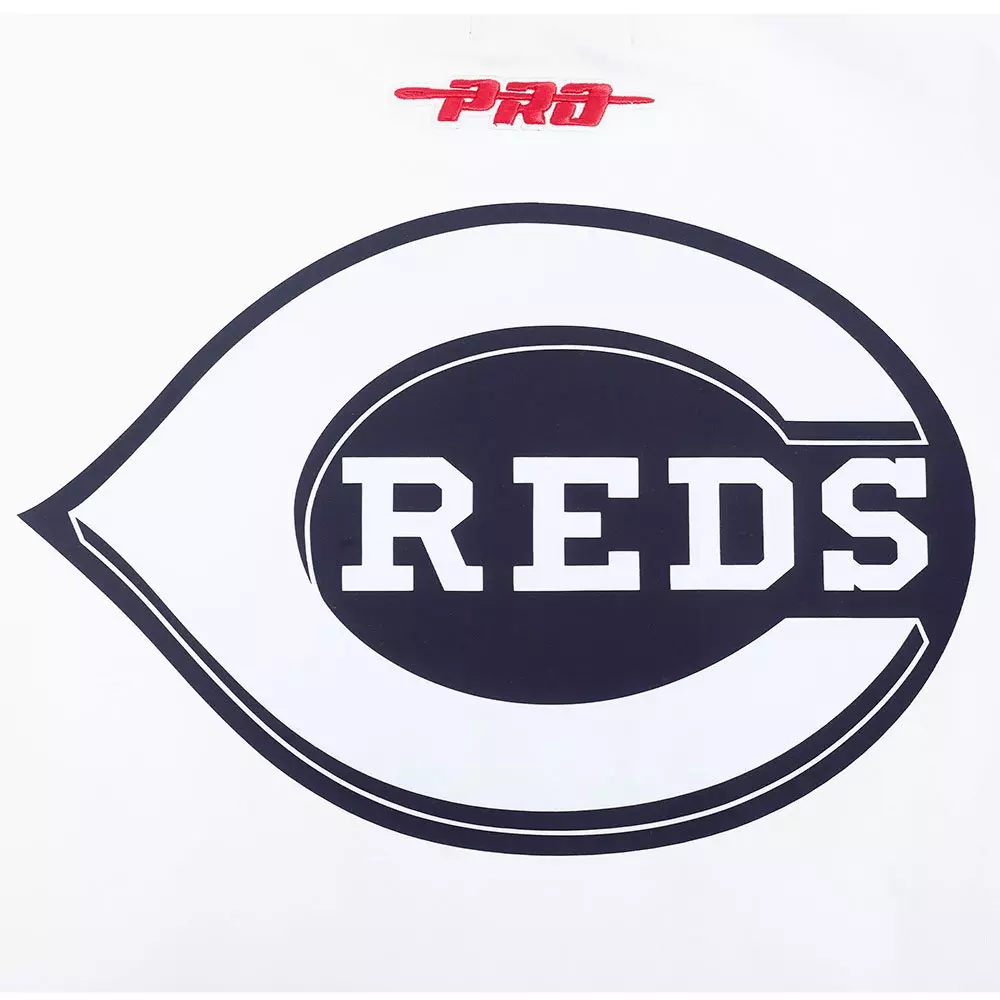 Pro Standard Cincinnati Reds White Cement Tee-White - WHITE