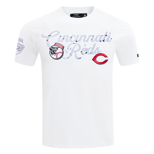 Pro Standard Cincinnati Reds White Cement Tee-White