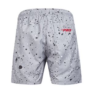 Pro Standard Cincinnati Reds White Cement Shorts-Grey