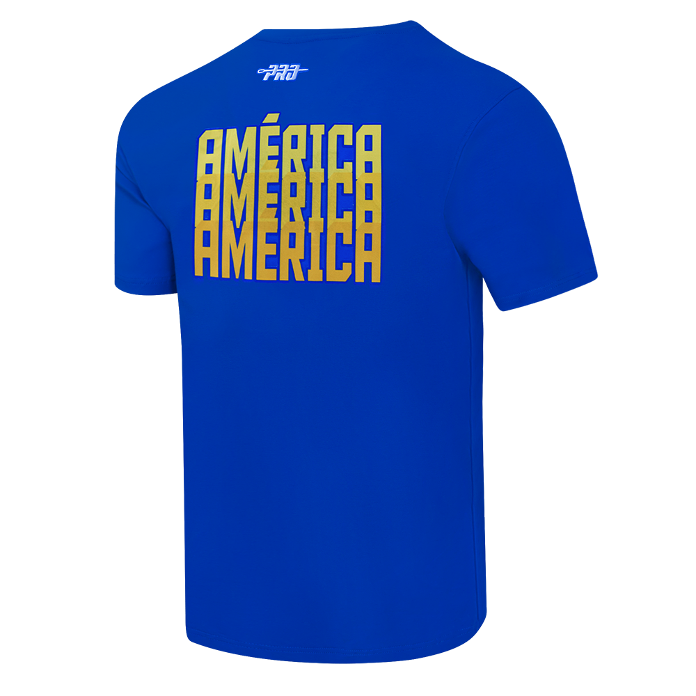 Pro Standard Club America Stadium Short Sleeve Tee-Royal - ROYAL Thumbnail View 4