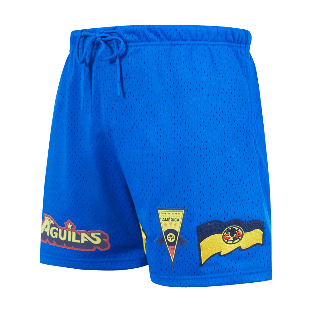Pro Standard Club America Stadium Mesh Shorts-Royal - ROYAL