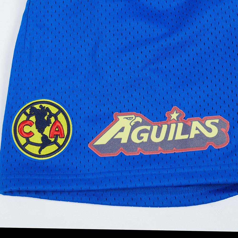 Pro Standard Club America Stadium Mesh Shorts-Royal - ROYAL Thumbnail View 6