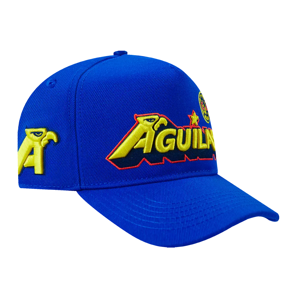 Pro Standard Club America Stadium Snapback Hat-Royal - ROYAL