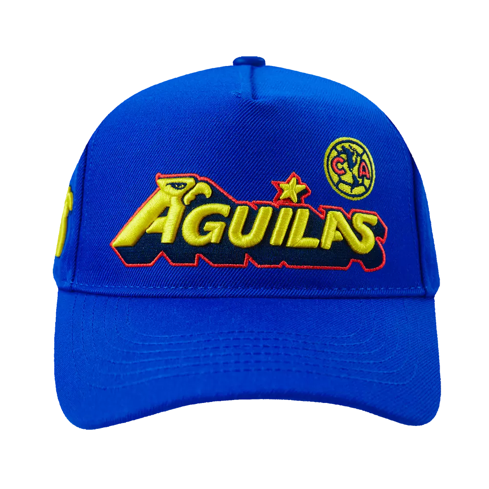 Pro Standard Club America Stadium Snapback Hat-Royal - ROYAL