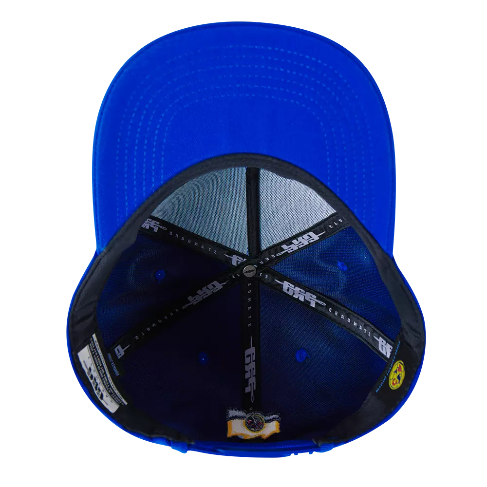 Pro Standard Club America Stadium Snapback Hat-Royal - ROYAL