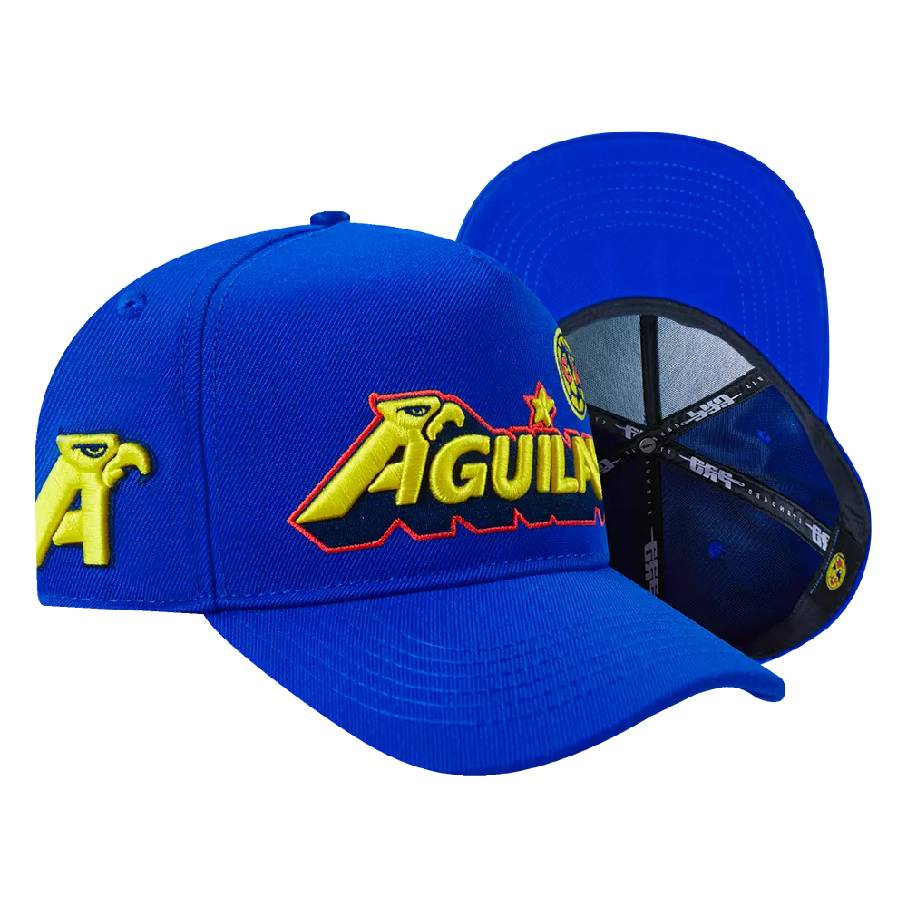 Pro Standard Club America Stadium Snapback Hat-Royal - ROYAL