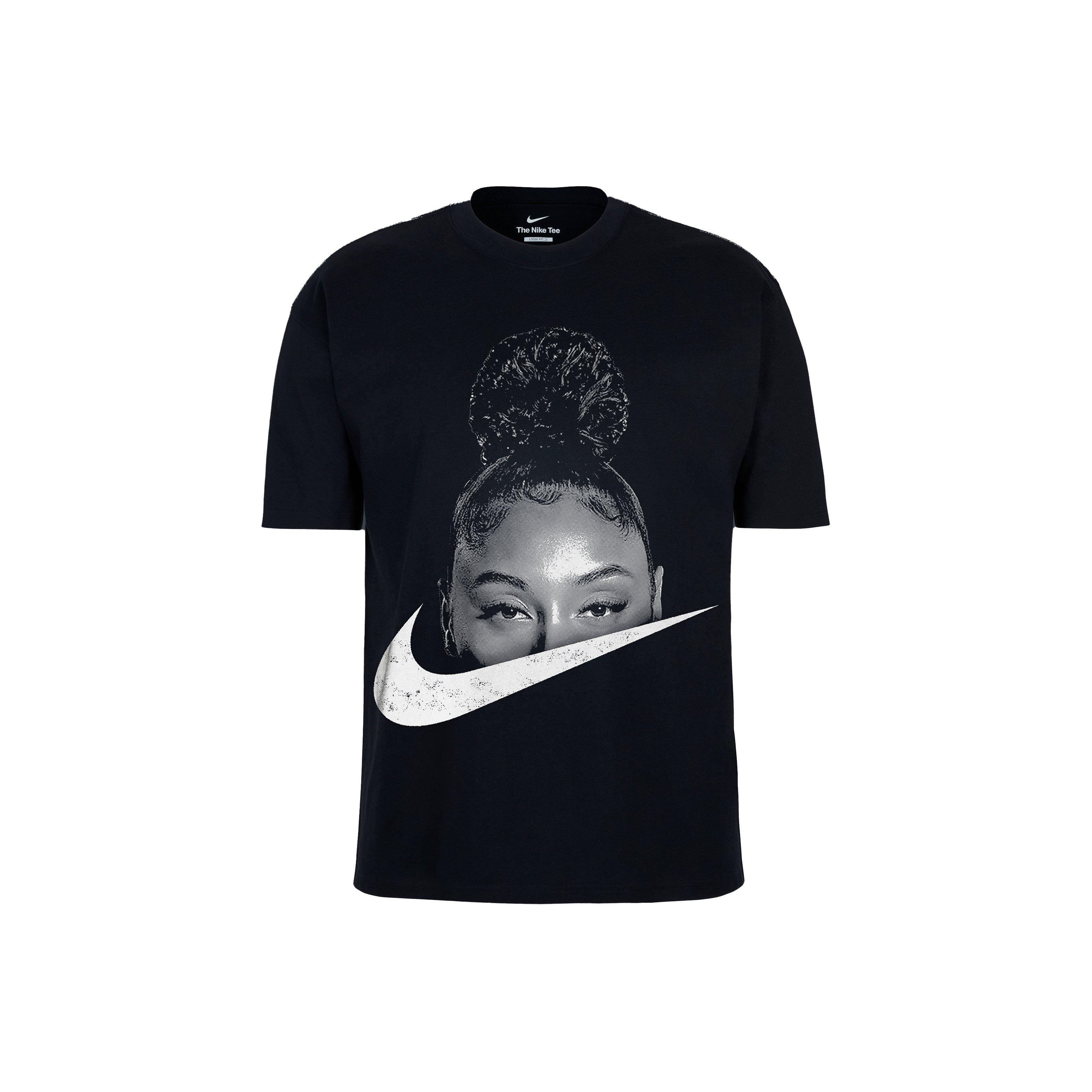 Nike JuJu Watkins "So Win" Basketball Tee - BLACK Thumbnail View 1