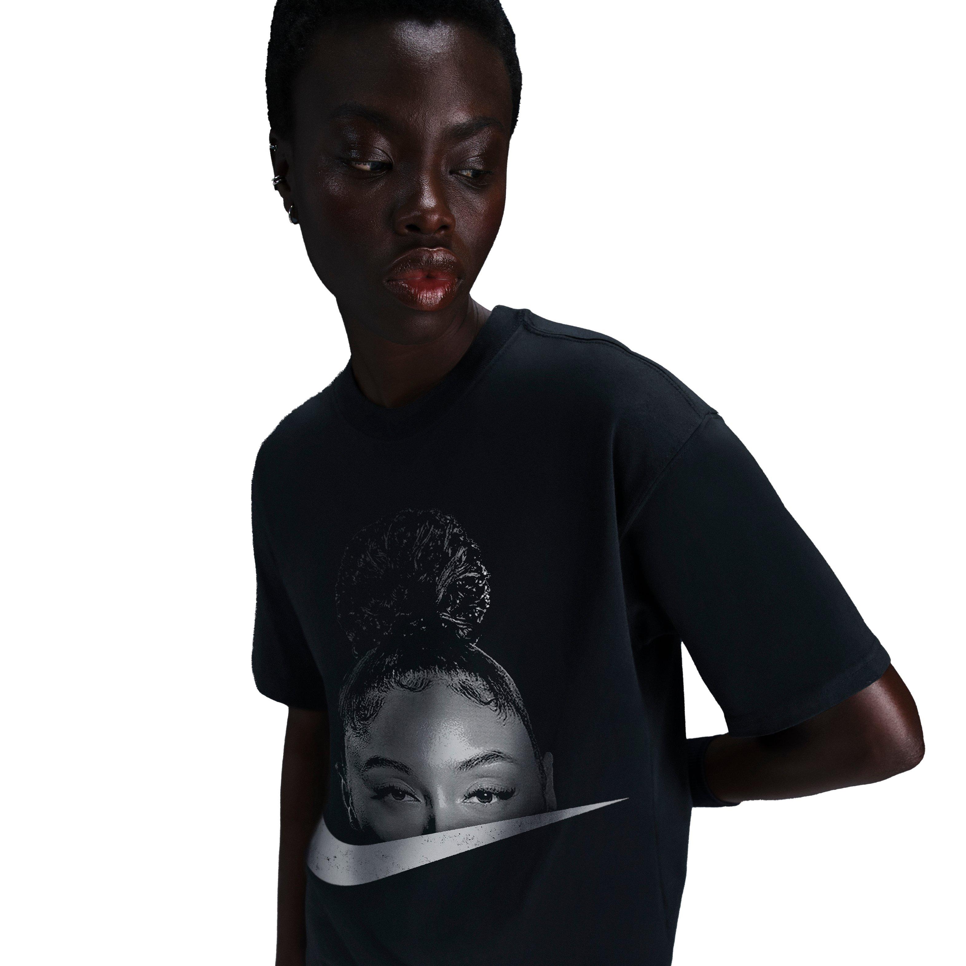 Nike JuJu Watkins "So Win" Basketball Tee - BLACK Thumbnail View 3