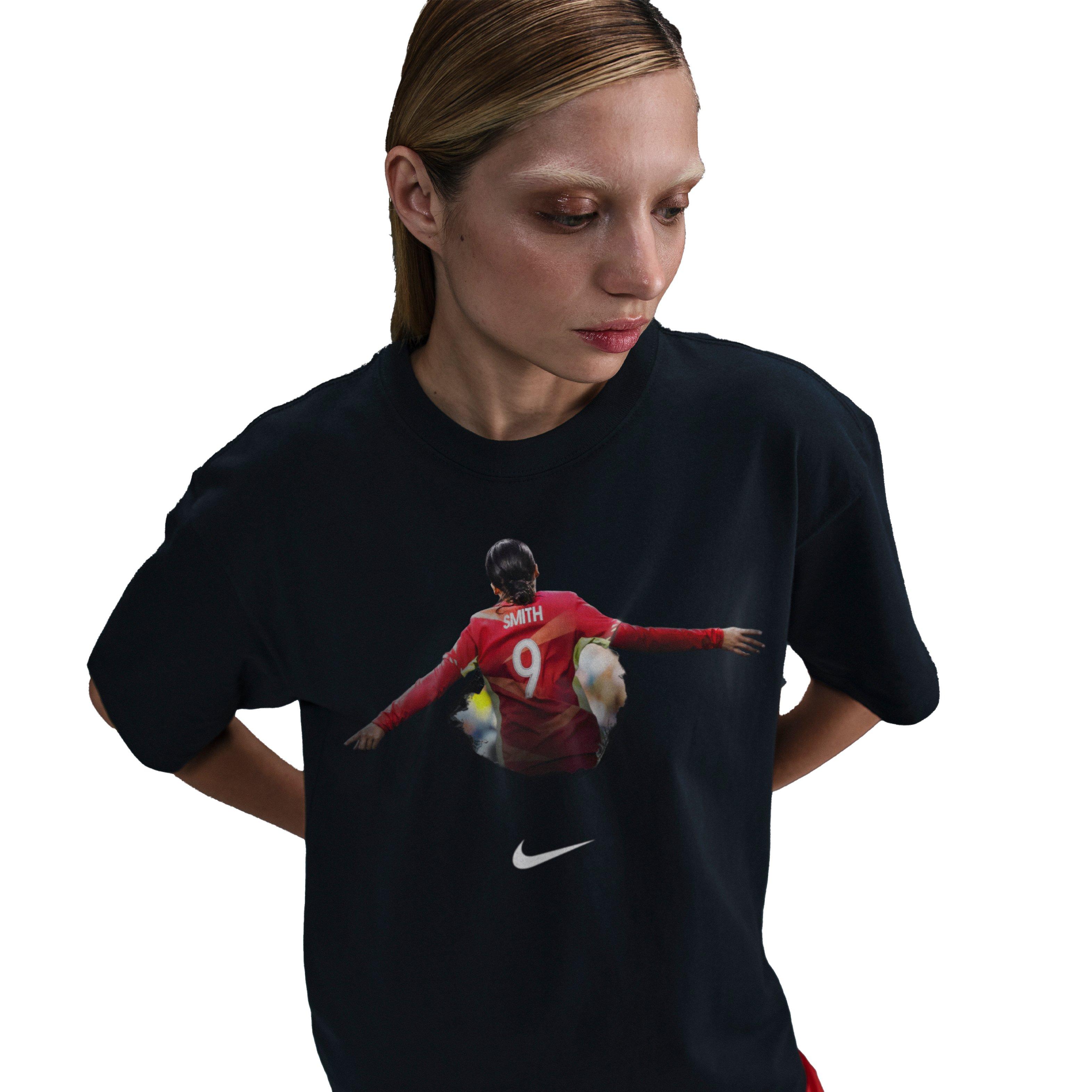 Nike Sophia Smith "So Win" Soccer Tee - BLACK Thumbnail View 2