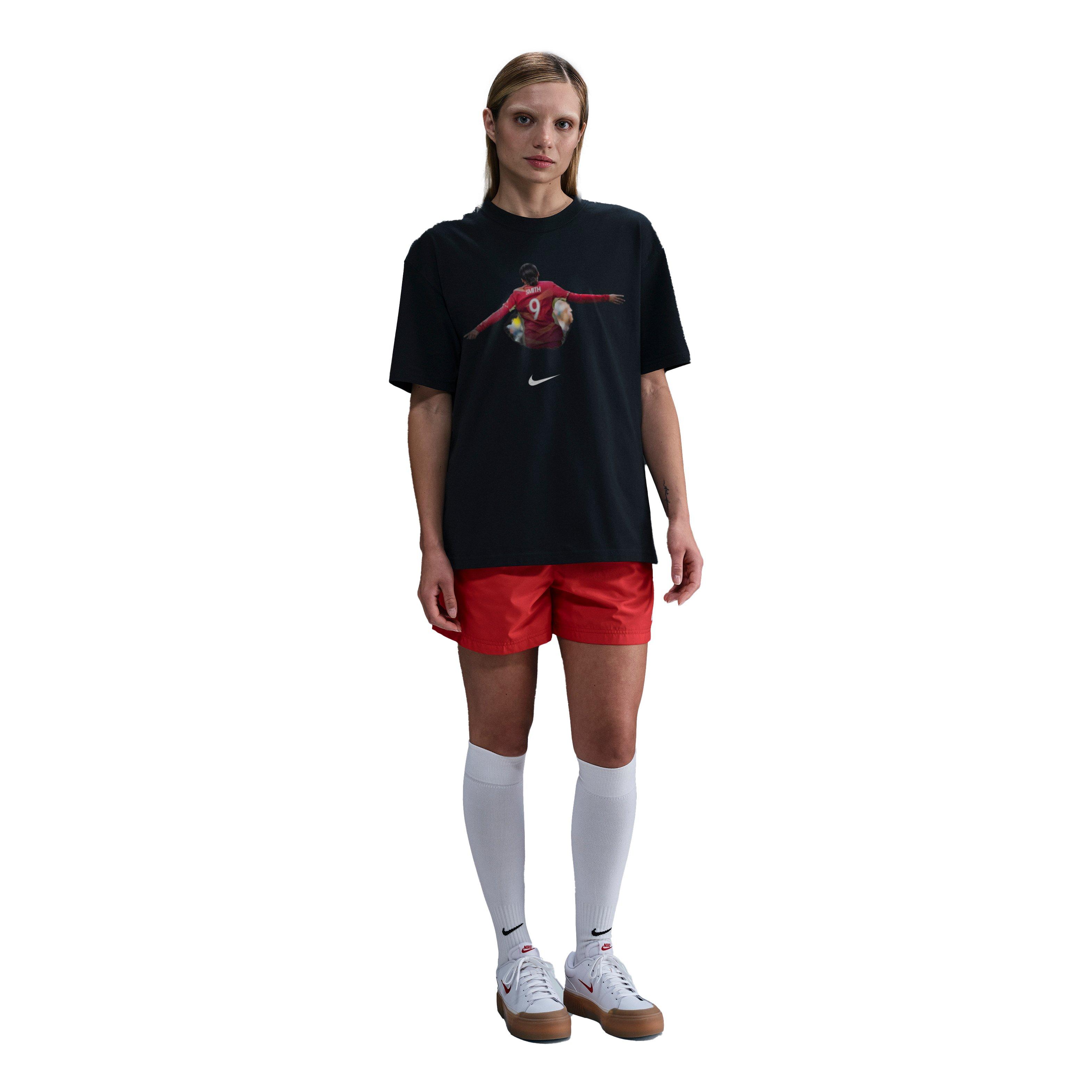 Nike Sophia Smith "So Win" Soccer Tee - BLACK Thumbnail View 4