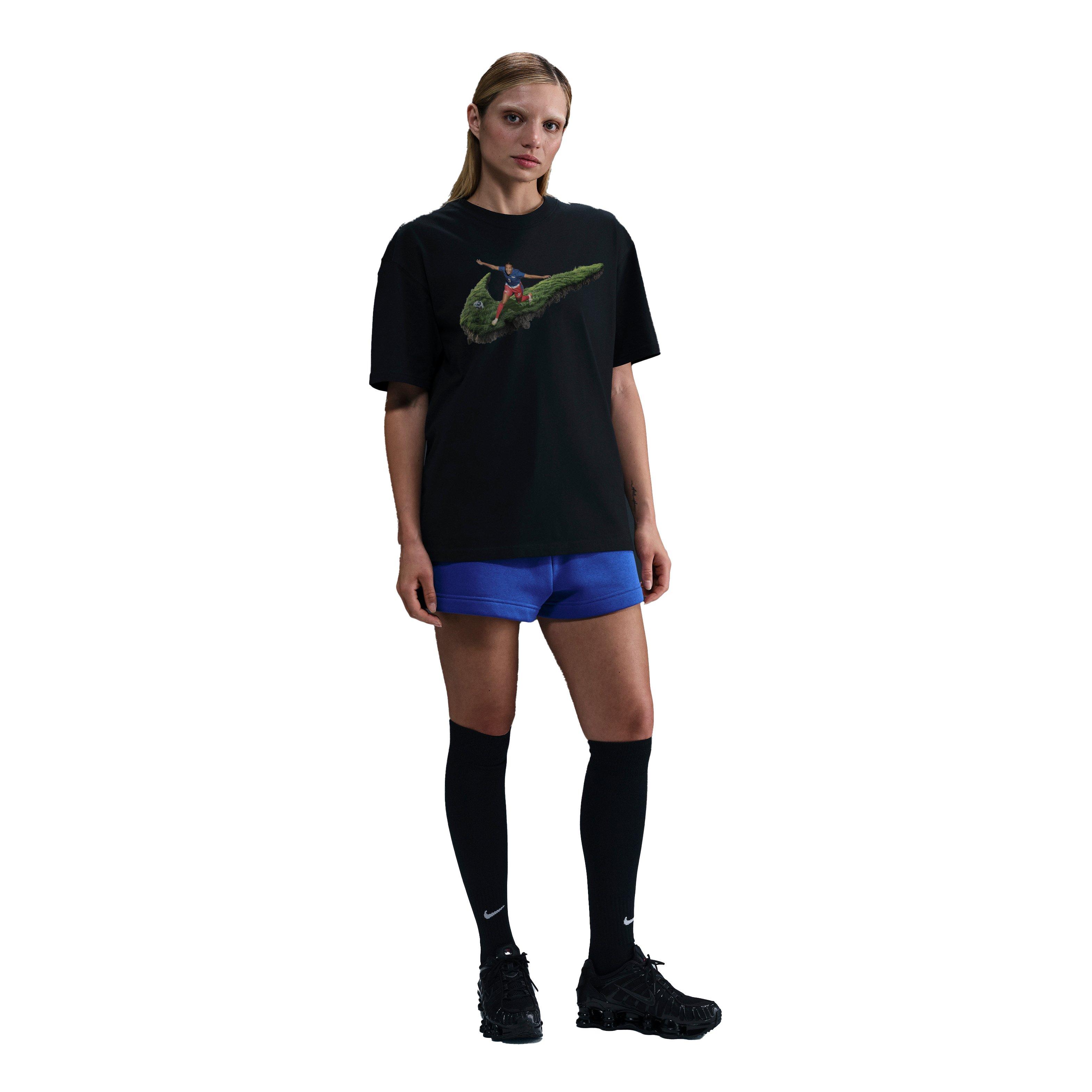 Nike Mallory Swanson "So Win" Soccer Tee - BLACK Thumbnail View 4