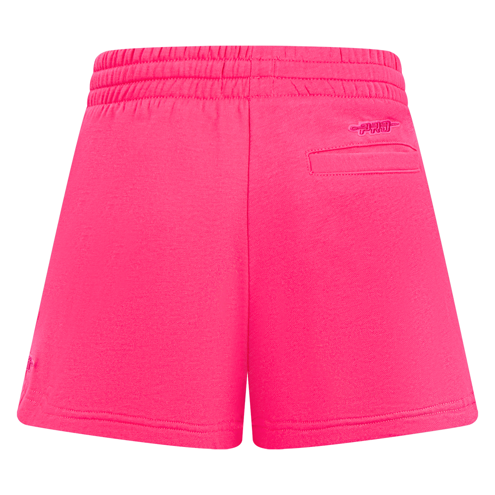 Pro Standard Big Girl's Chicago Bulls Triple Pink Fleece Shorts-Pink