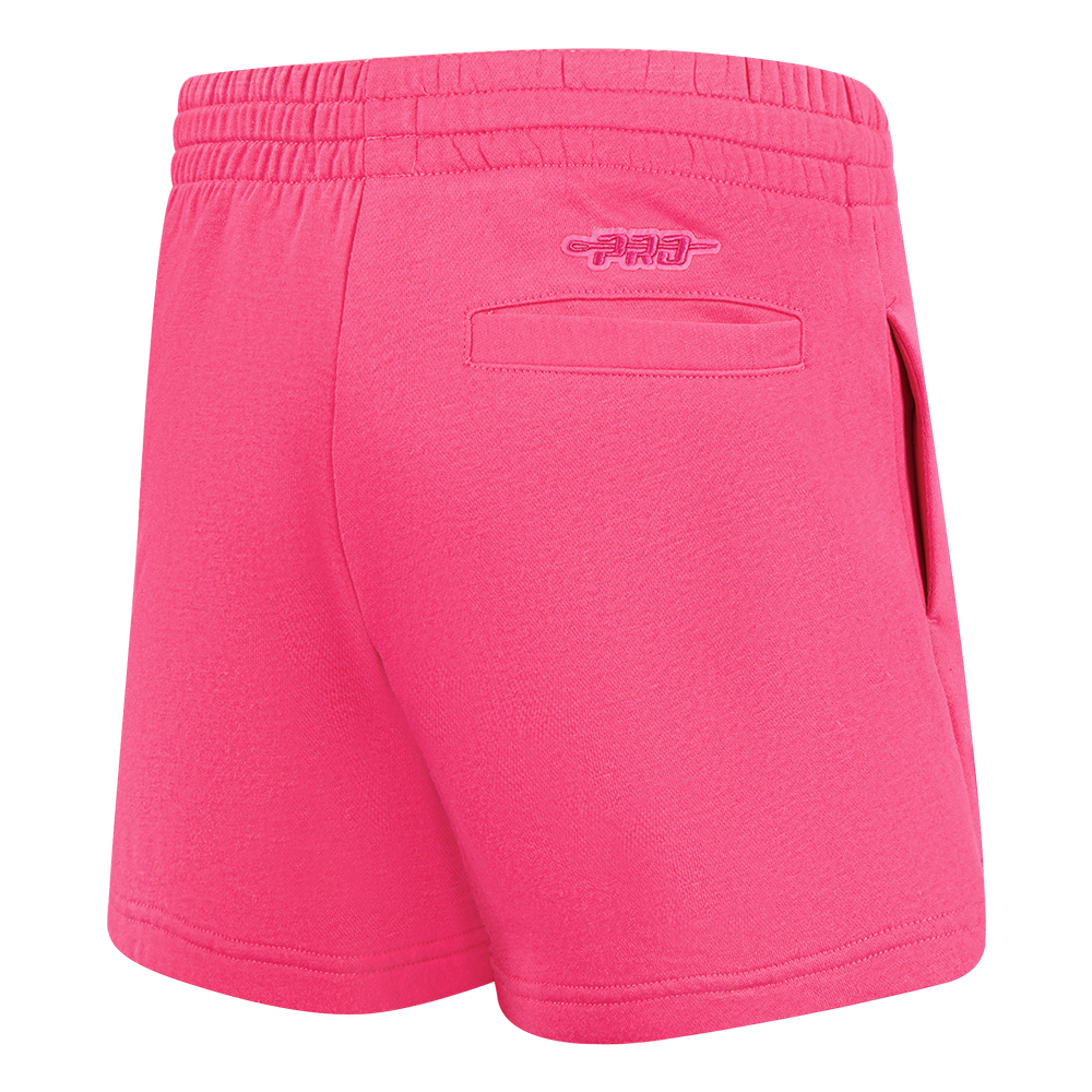 Pro Standard Big Girl's Chicago Bulls Triple Pink Fleece Shorts-Pink
