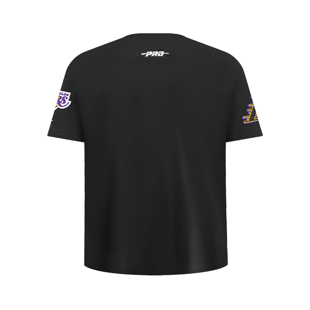 Pro Standard Los Angeles Lakers Classic SJ Big Boy's Black/Yellow Tee