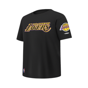 Pro Standard Big Boy's Los Angeles Lakers Classic SJ Tee-Black/Yellow