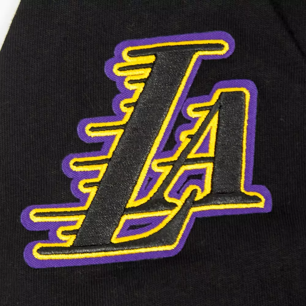 Pro Standard Big Boy's Los Angeles Lakers Classic SJ Tee-Black/Yellow - BLACK/YELLOW