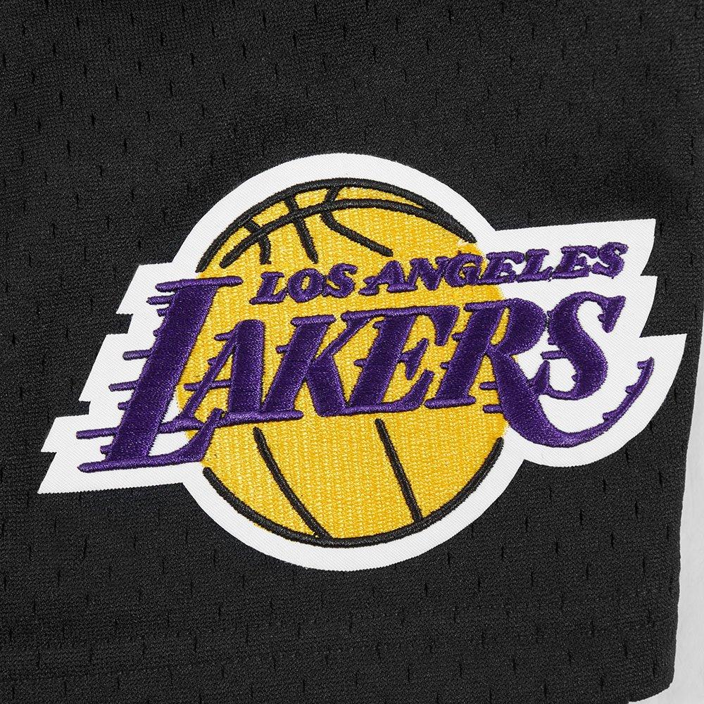 Pro Standard Los Angeles Lakers Classic Mesh Basketball Big Boy's Black/Yellow Shorts