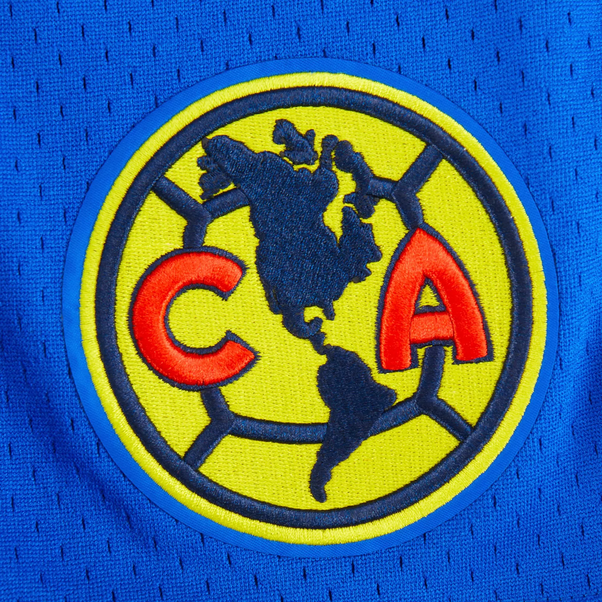 Pro Standard Big Boys' Club America Stadium Mesh Shorts - BLUE/YELLOW