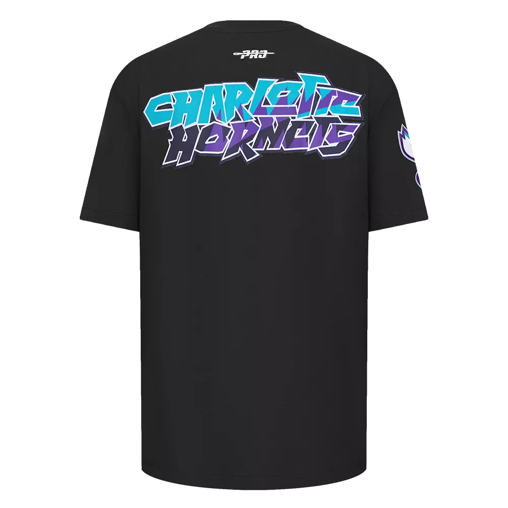 Pro Standard Youth Charlotte Hornets Grape Aqua Tee - PURPLE/AQUA