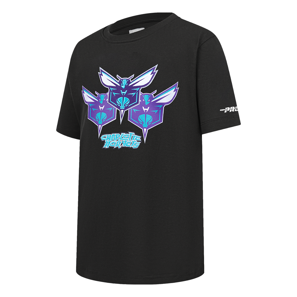 Pro Standard Charlotte Hornets Grape Aqua Youth Grape/Aqua Tee
