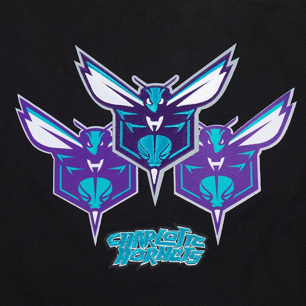 Pro Standard Charlotte Hornets Grape Aqua Youth Grape/Aqua Tee