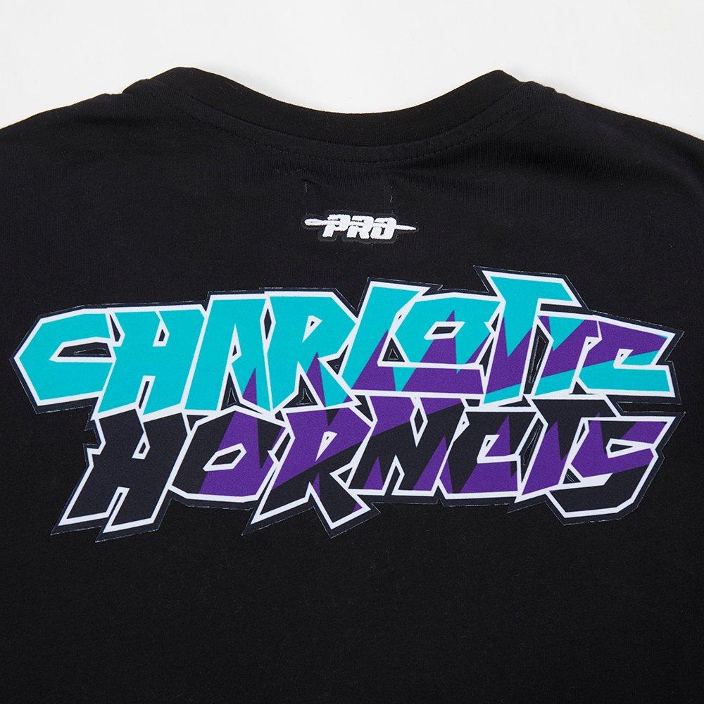Pro Standard Charlotte Hornets Grape Aqua Youth Grape/Aqua Tee