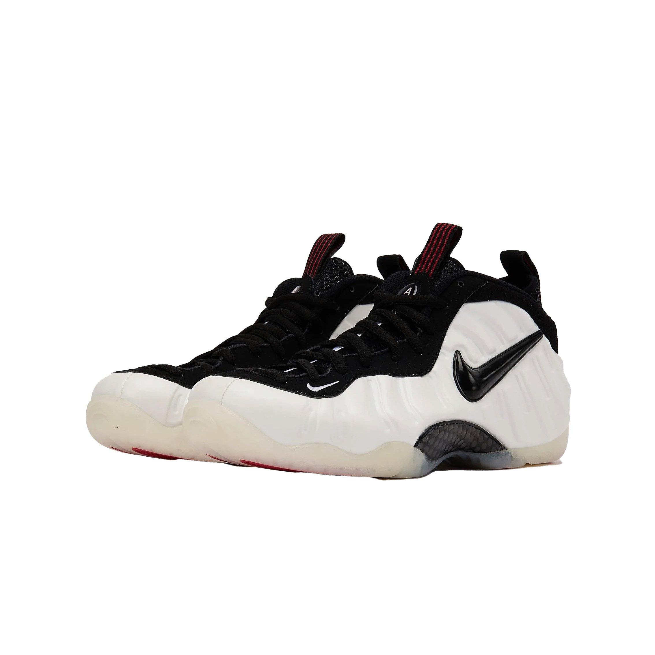 Nike Foamposite One "Pearl" Men's Shoe - PEARL WHITE/BLACK/TRUE RED Thumbnail View 3