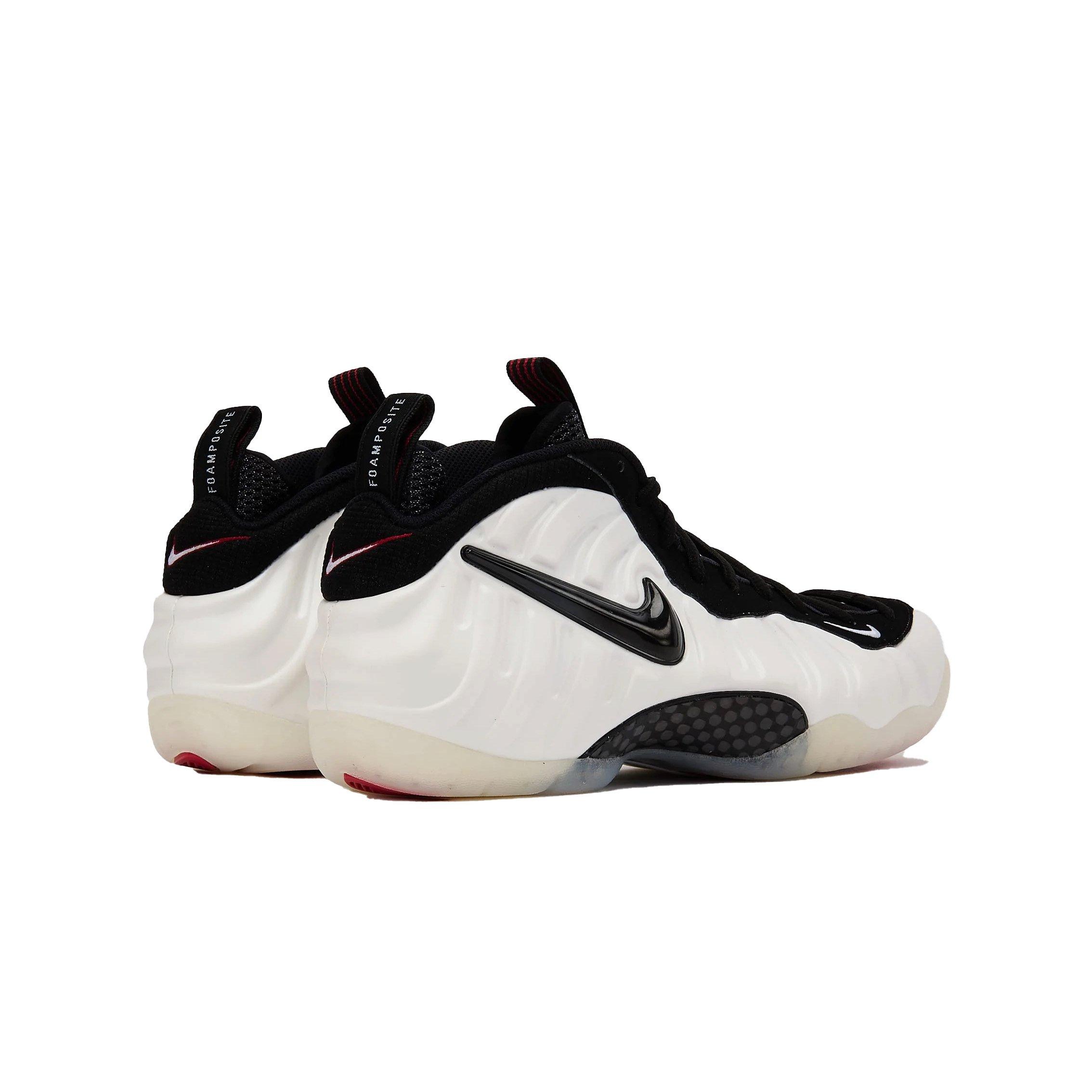 Nike Foamposite One "Pearl" Men's Shoe - PEARL WHITE/BLACK/TRUE RED Thumbnail View 4
