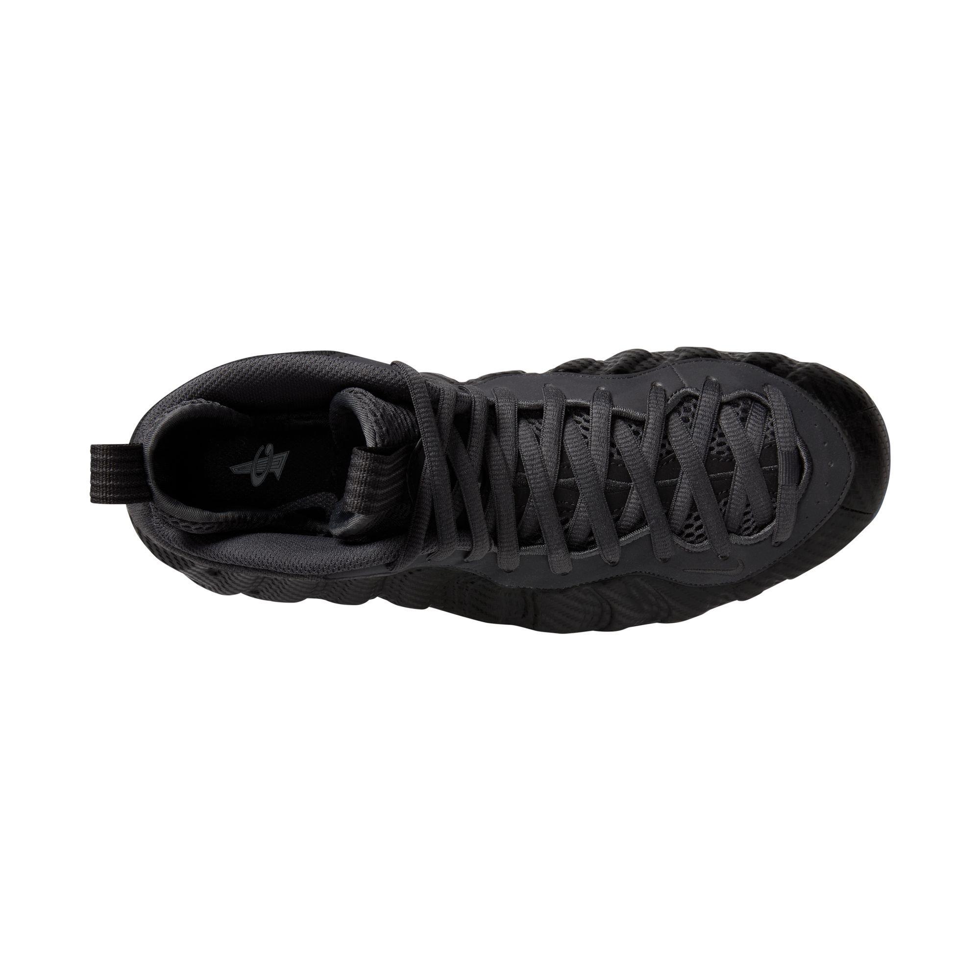 Nike Foamposite One "Carbon Fiber" Men's Shoe - BLACK/SMOKE GREY Thumbnail View 10