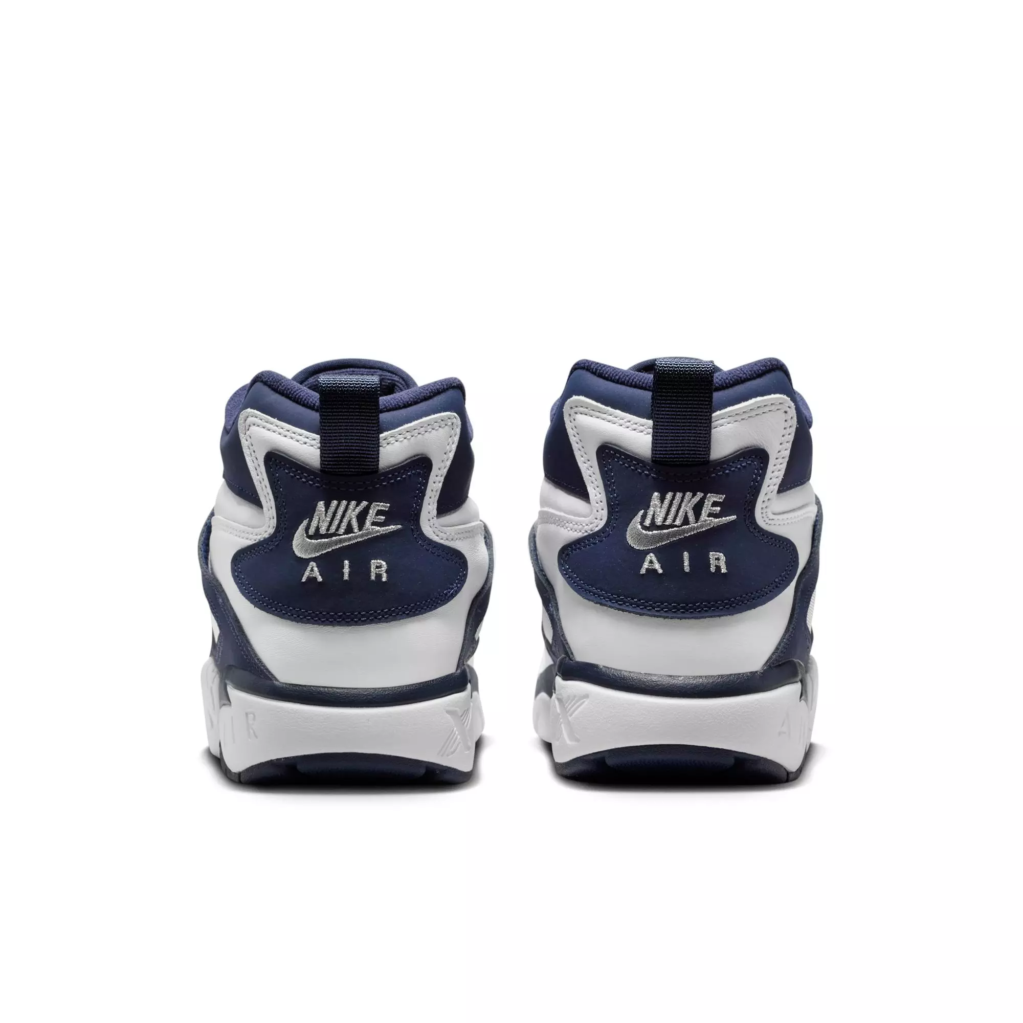 Nike Air Diamond Turf “Cowboys” Men's Shoe - WHITE/COLLEGE NAVY/METALLIC SILVER