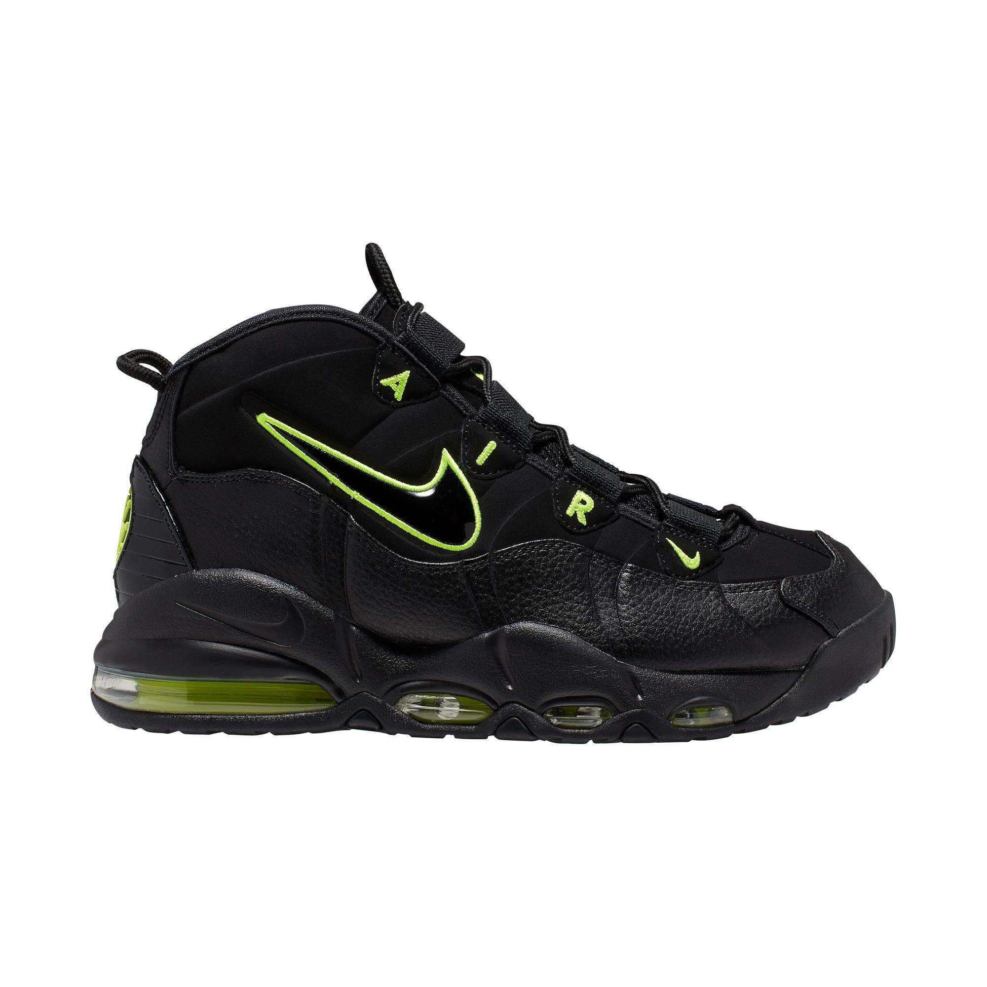 Nike Air Max Uptempo '95 "Volt" Men's Shoe - BLACK/VOLT Thumbnail View 2