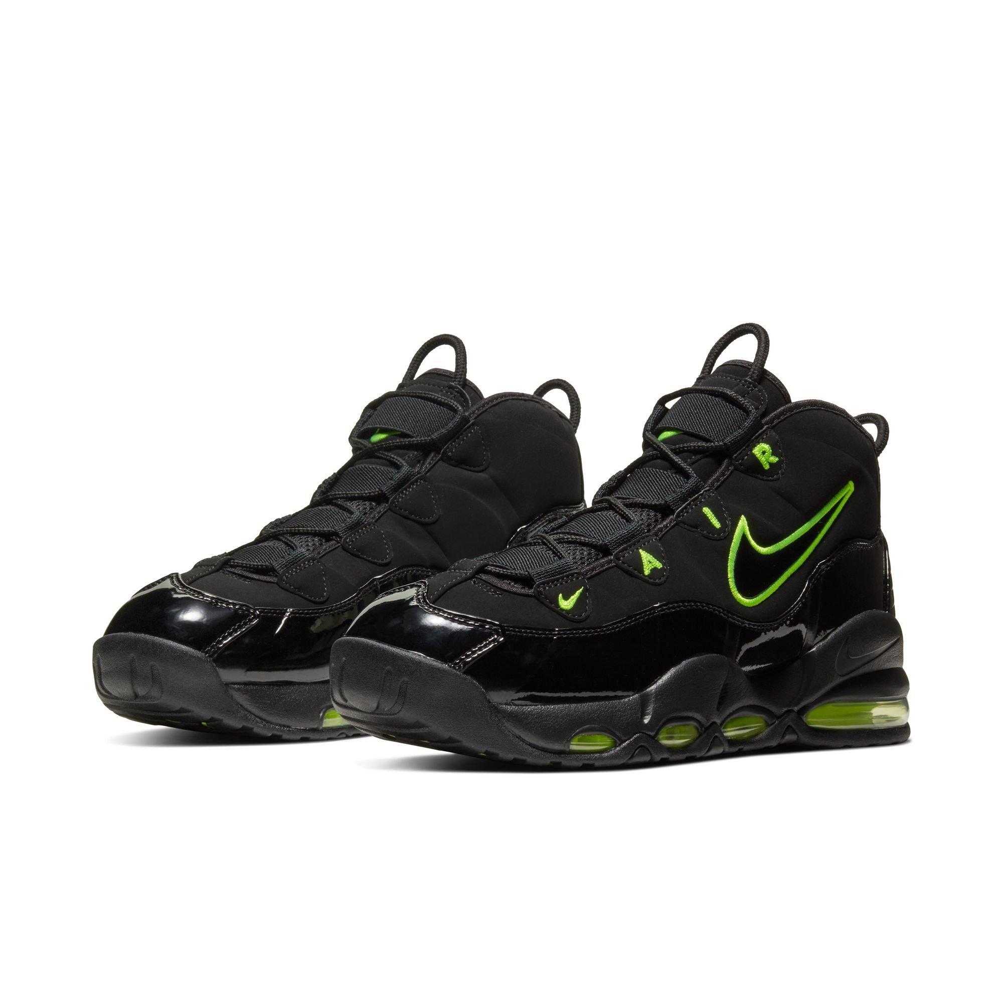 Nike Air Max Uptempo '95 "Volt" Men's Shoe - BLACK/VOLT Thumbnail View 4