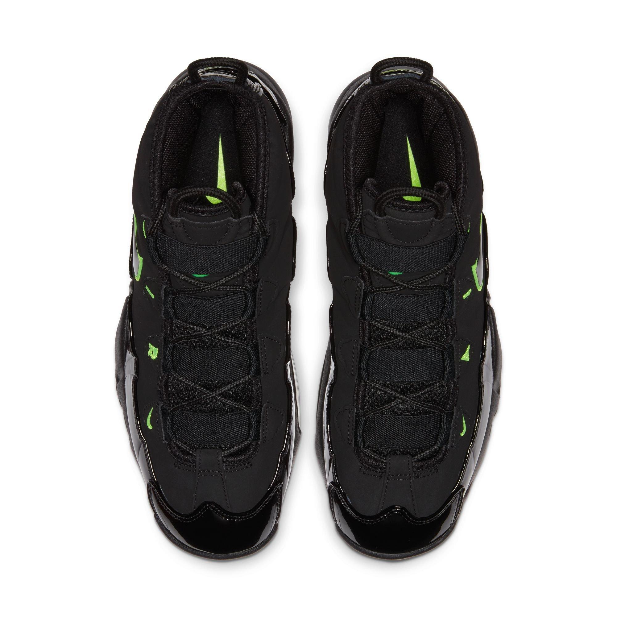 Nike Shoes Air Max More Uptempo Black Volt Nike Air Max Uptempo 