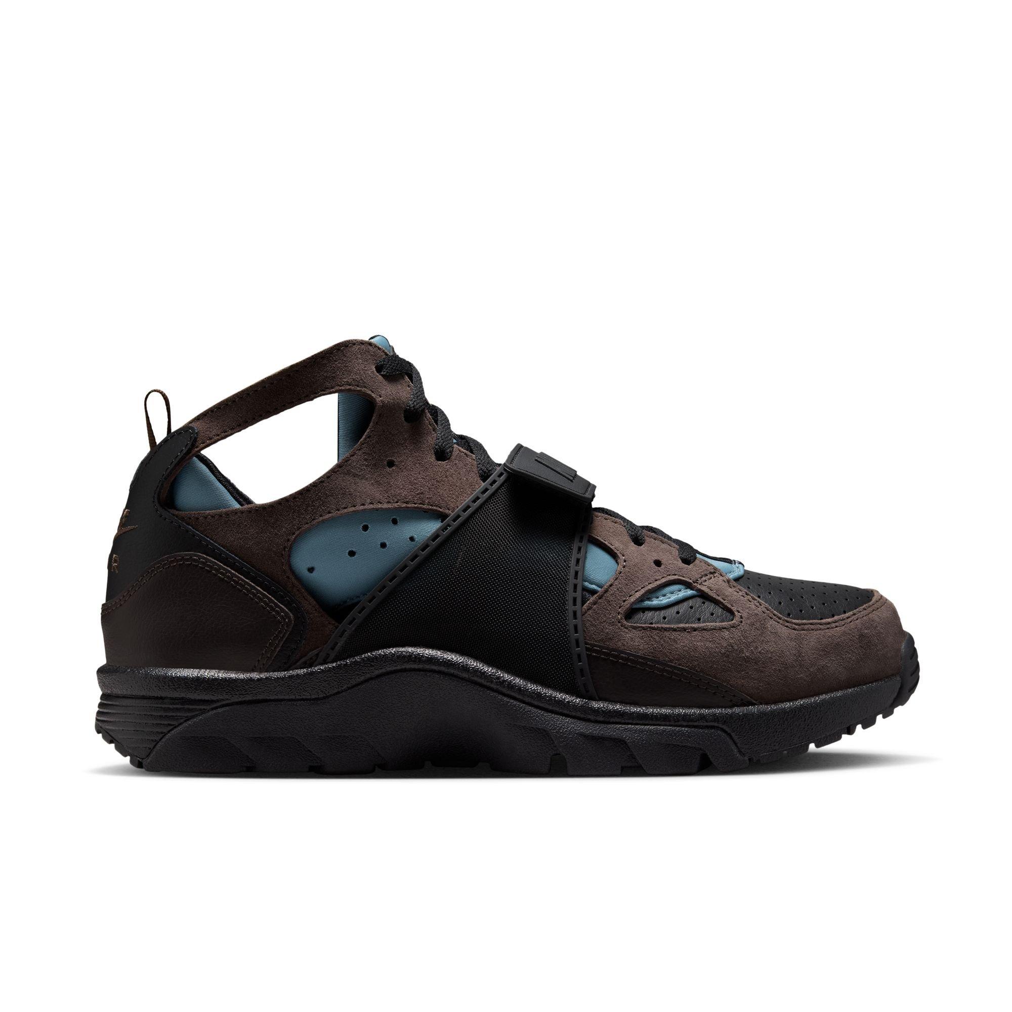 Nike Air Trainer Huarache "Baroque Brown" Men's Shoe - BLACK/BAROQUE BROWN/SMOKEY BLUE Thumbnail View 1