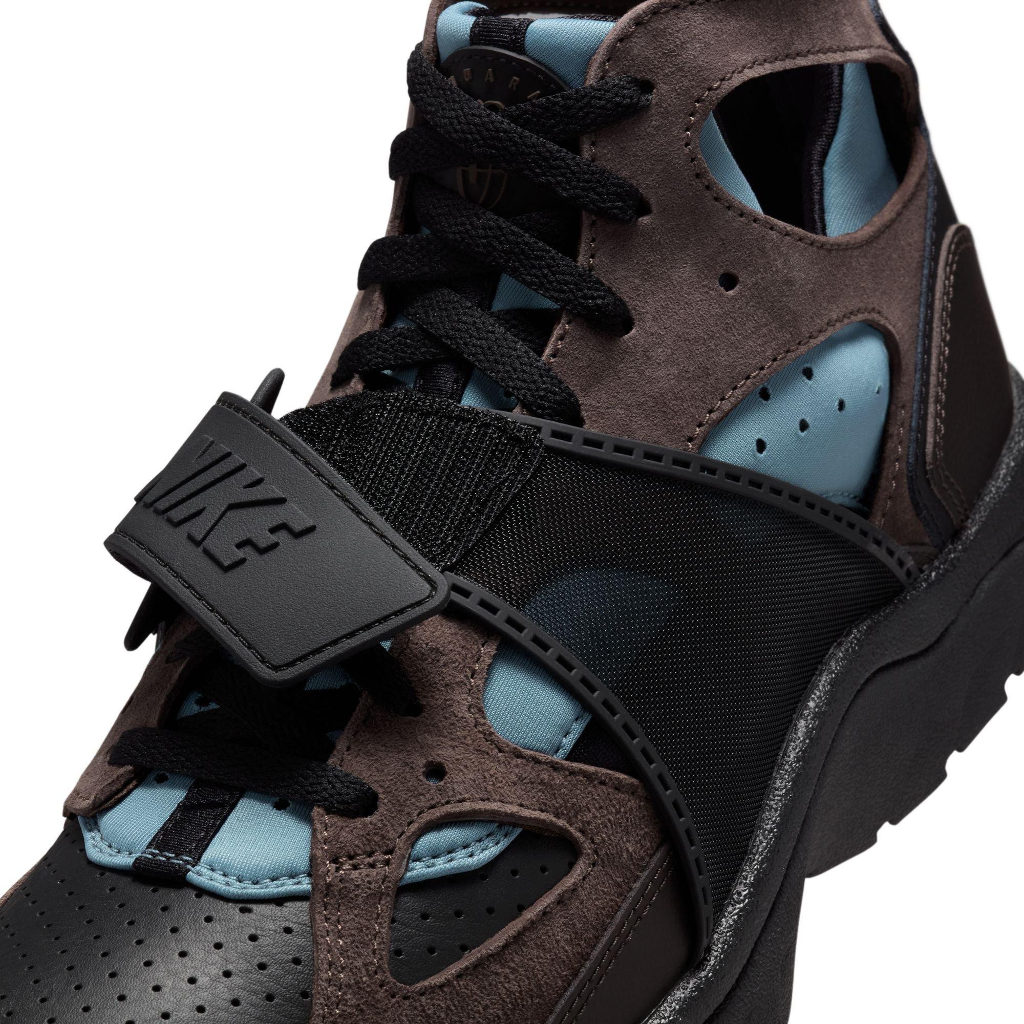 Nike Air Trainer Huarache "Baroque Brown" Men's Shoe - BLACK/BAROQUE BROWN/SMOKEY BLUE Thumbnail View 4