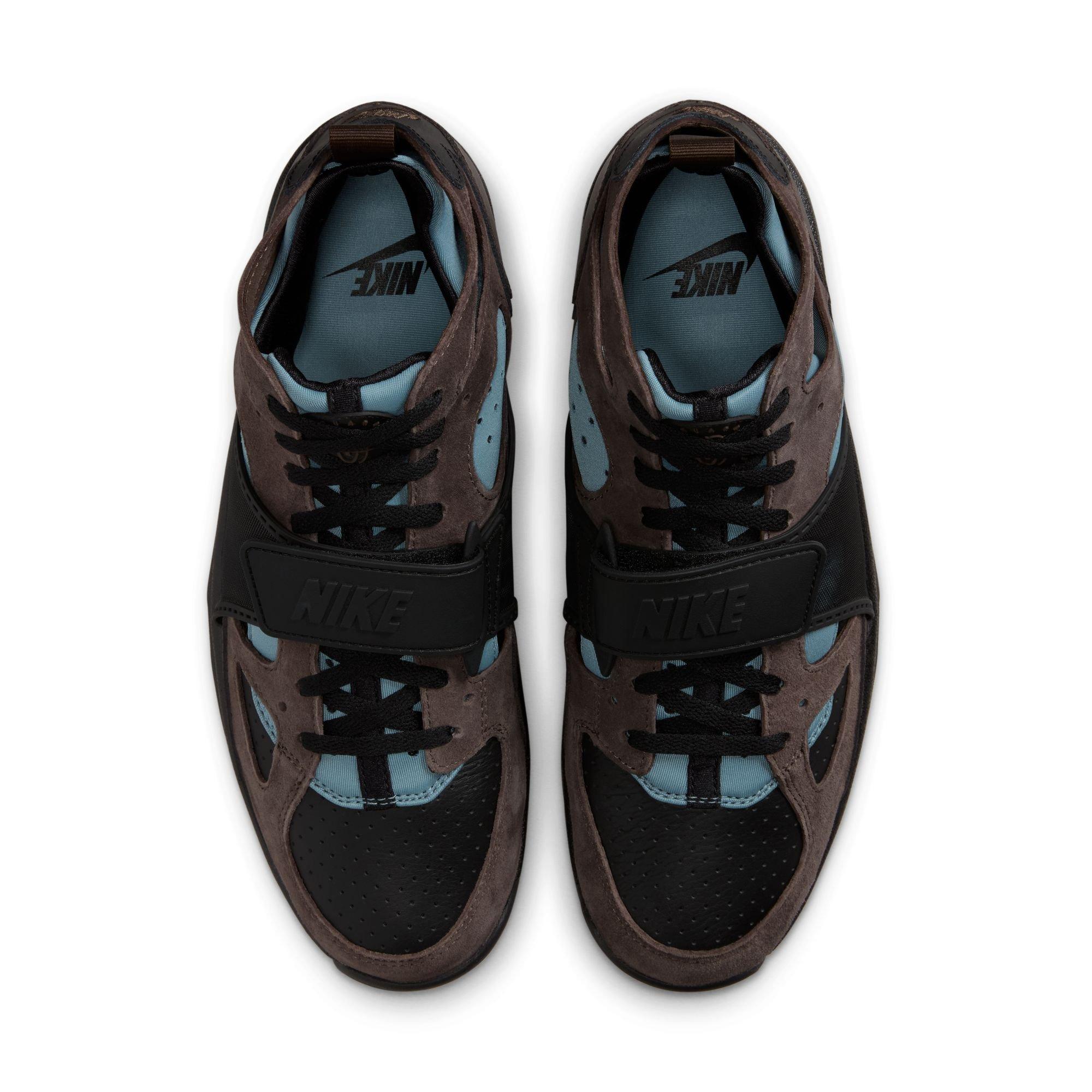 Nike Air Trainer Huarache "Baroque Brown" Men's Shoe - BLACK/BAROQUE BROWN/SMOKEY BLUE Thumbnail View 9