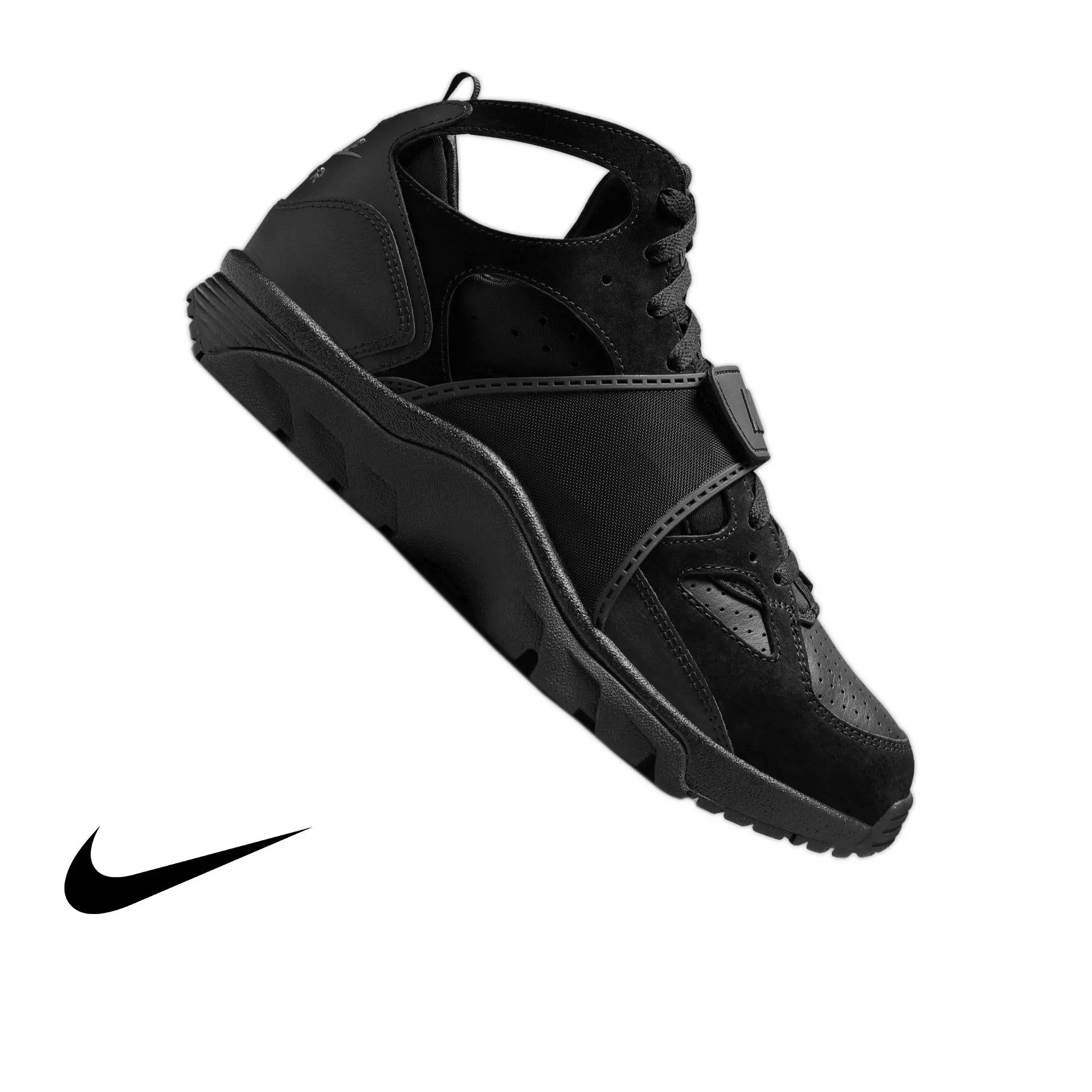 Nike Air Trainer Huarache "Black" Men's Shoe - BLACK