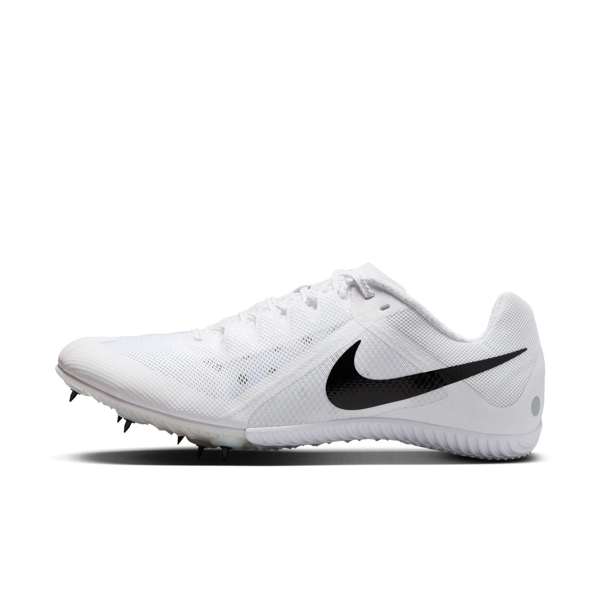 Nike Zoom Rival Multi-Event "White/Black/Metallic Silver" Unisex Track Spike - WHITE/BLACK Thumbnail View 3