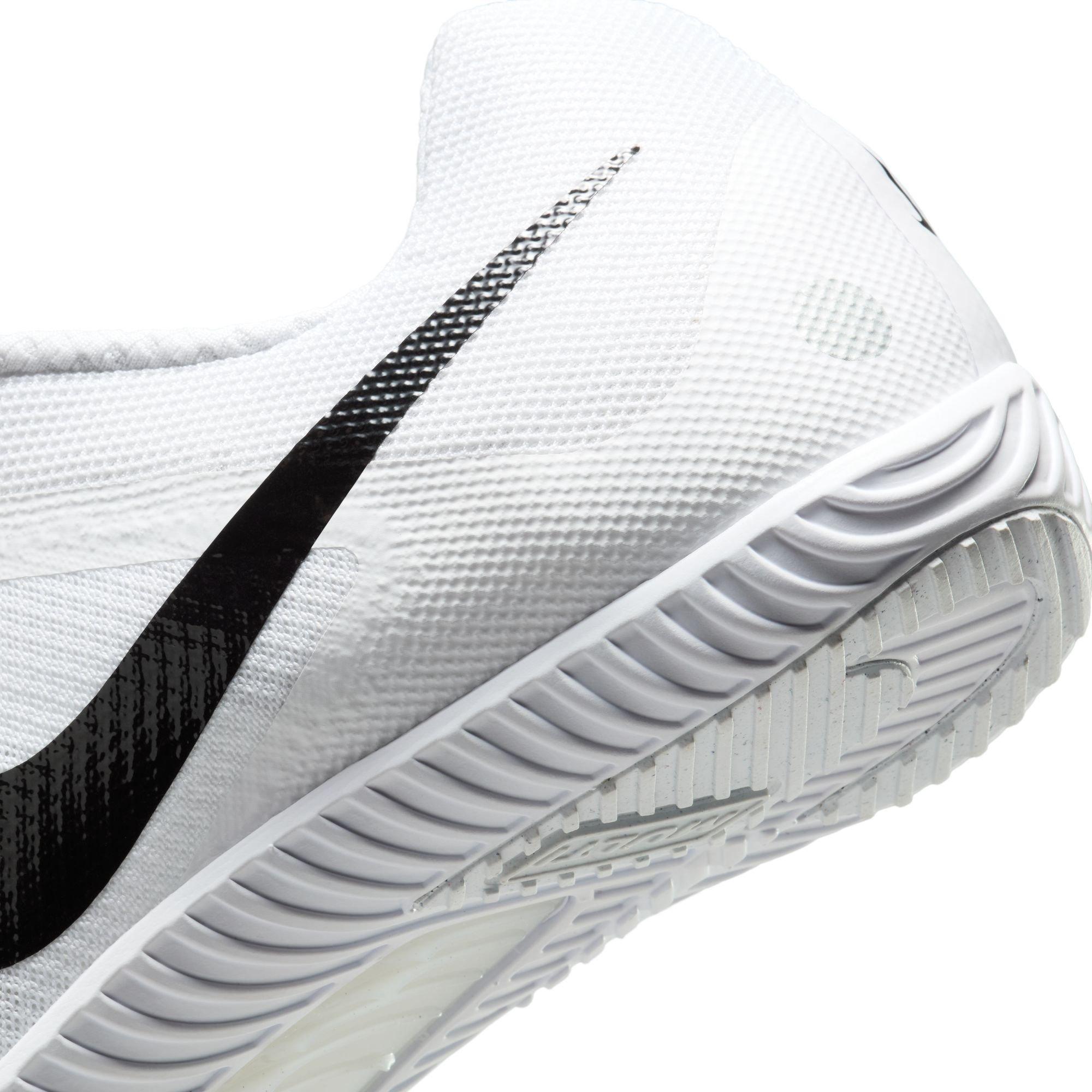 Nike Zoom Rival Multi-Event "White/Black/Metallic Silver" Unisex Track Spike - WHITE/BLACK Thumbnail View 12