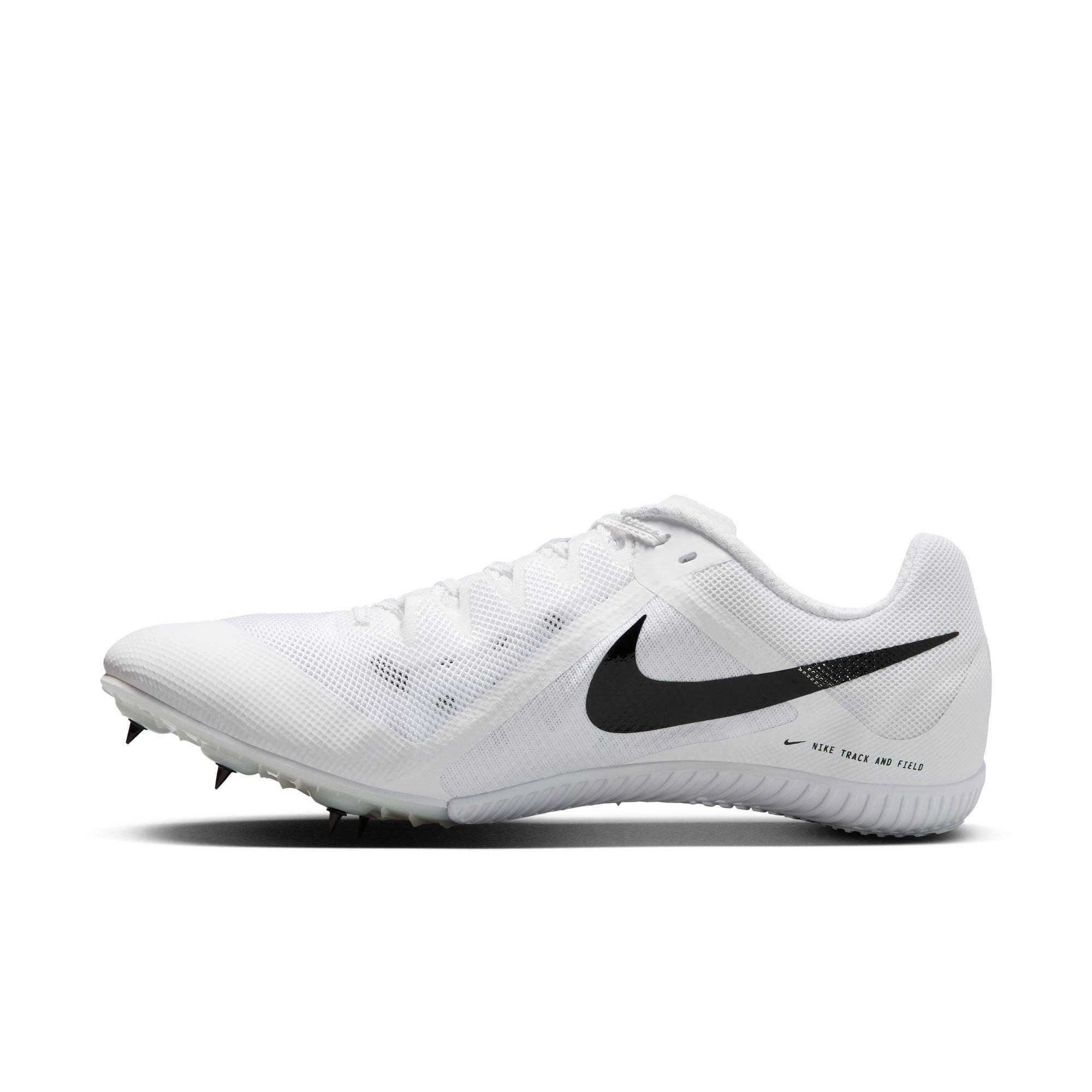 Nike Zoom Rival Multi-Event "White/Black/Metallic Silver" Unisex Track Spike - WHITE/BLACK Thumbnail View 4