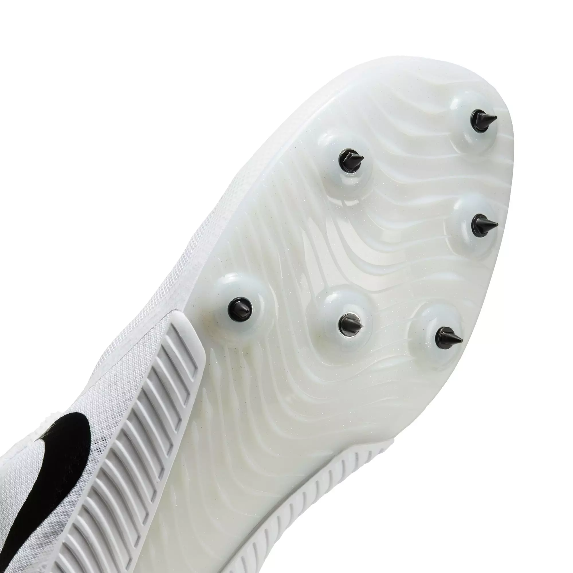 Nike Zoom Rival Multi-Event "White/Black/Metallic Silver" Unisex Track Spike - WHITE/BLACK