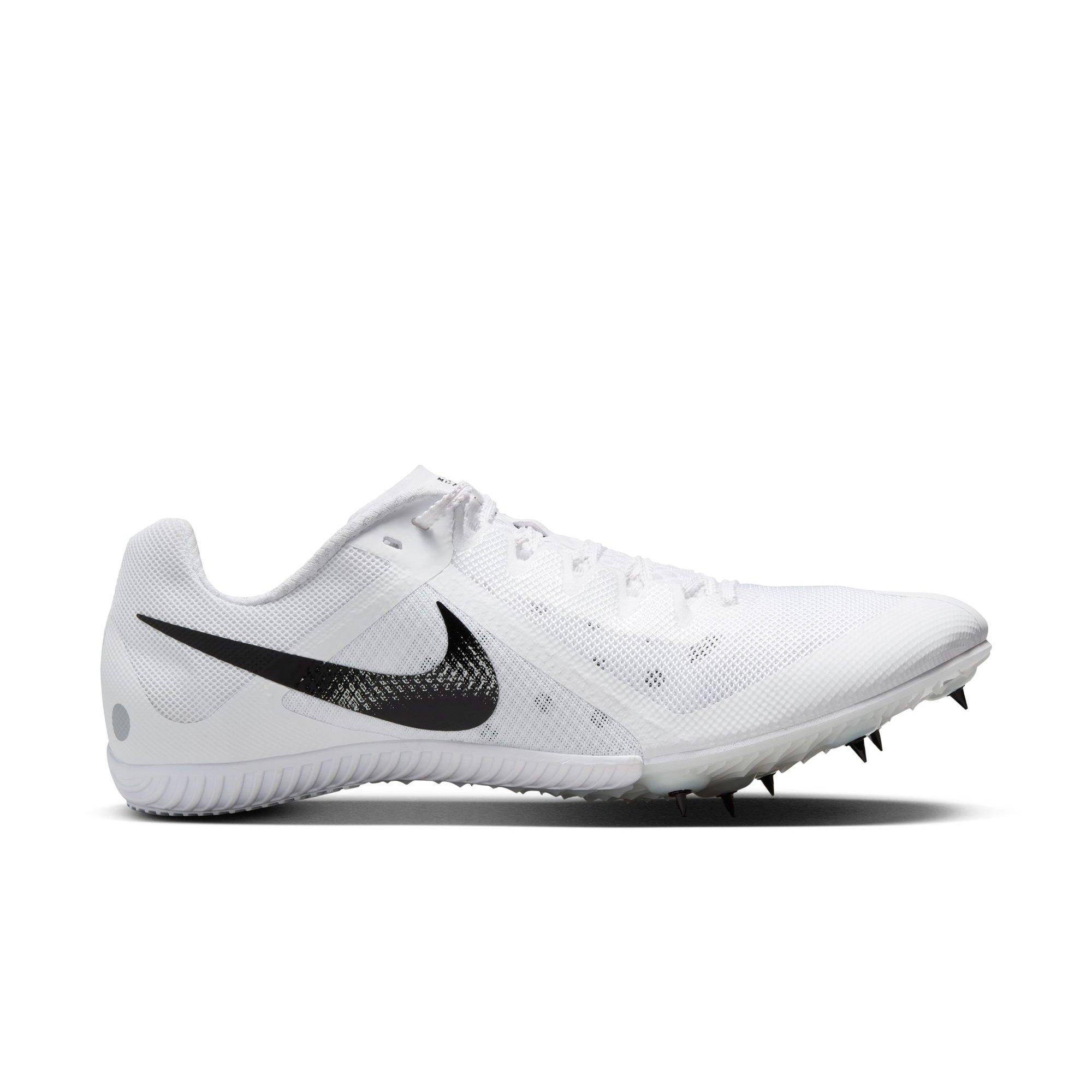 Nike Zoom Rival Multi-Event "White/Black/Metallic Silver" Unisex Track Spike - WHITE/BLACK Thumbnail View 1