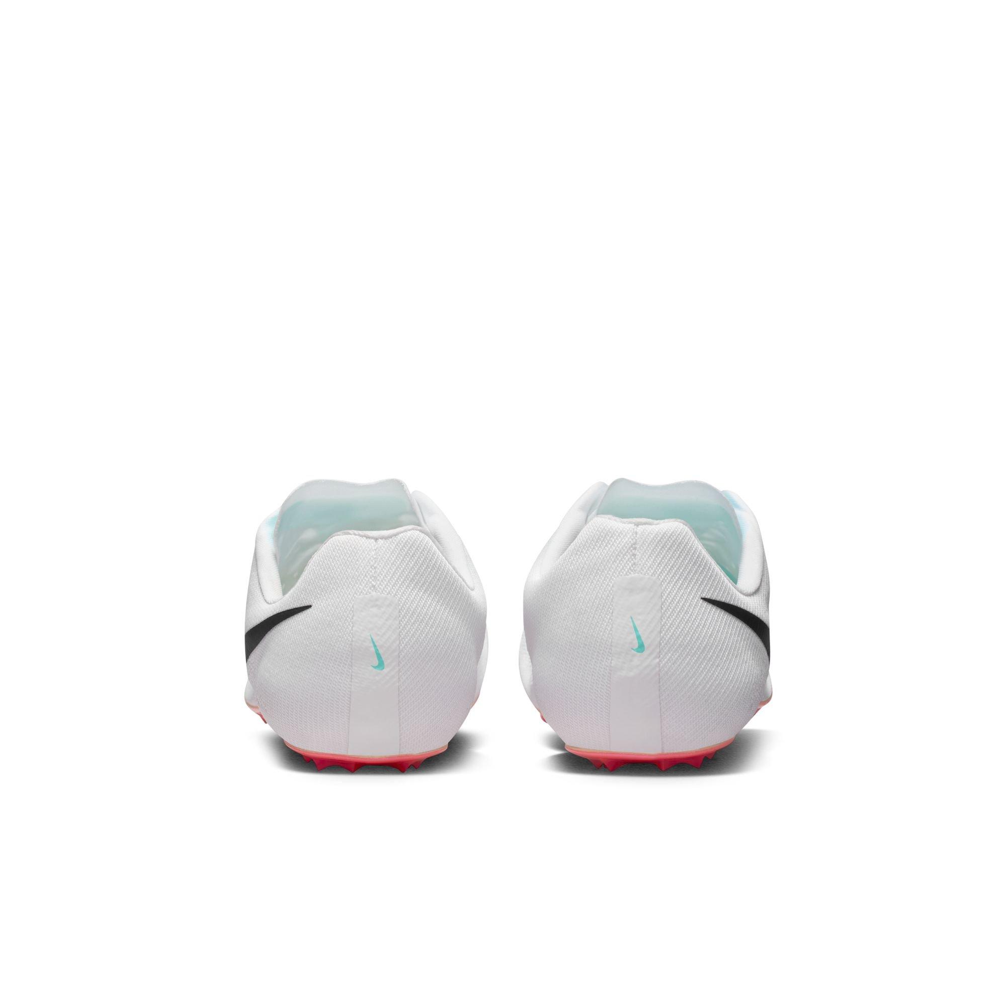 Nike Zoom Ja Fly 4 "White/Obsidian/Bright Crimson" Unisex Track Spike - WHITE/BLACK/RED Thumbnail View 7