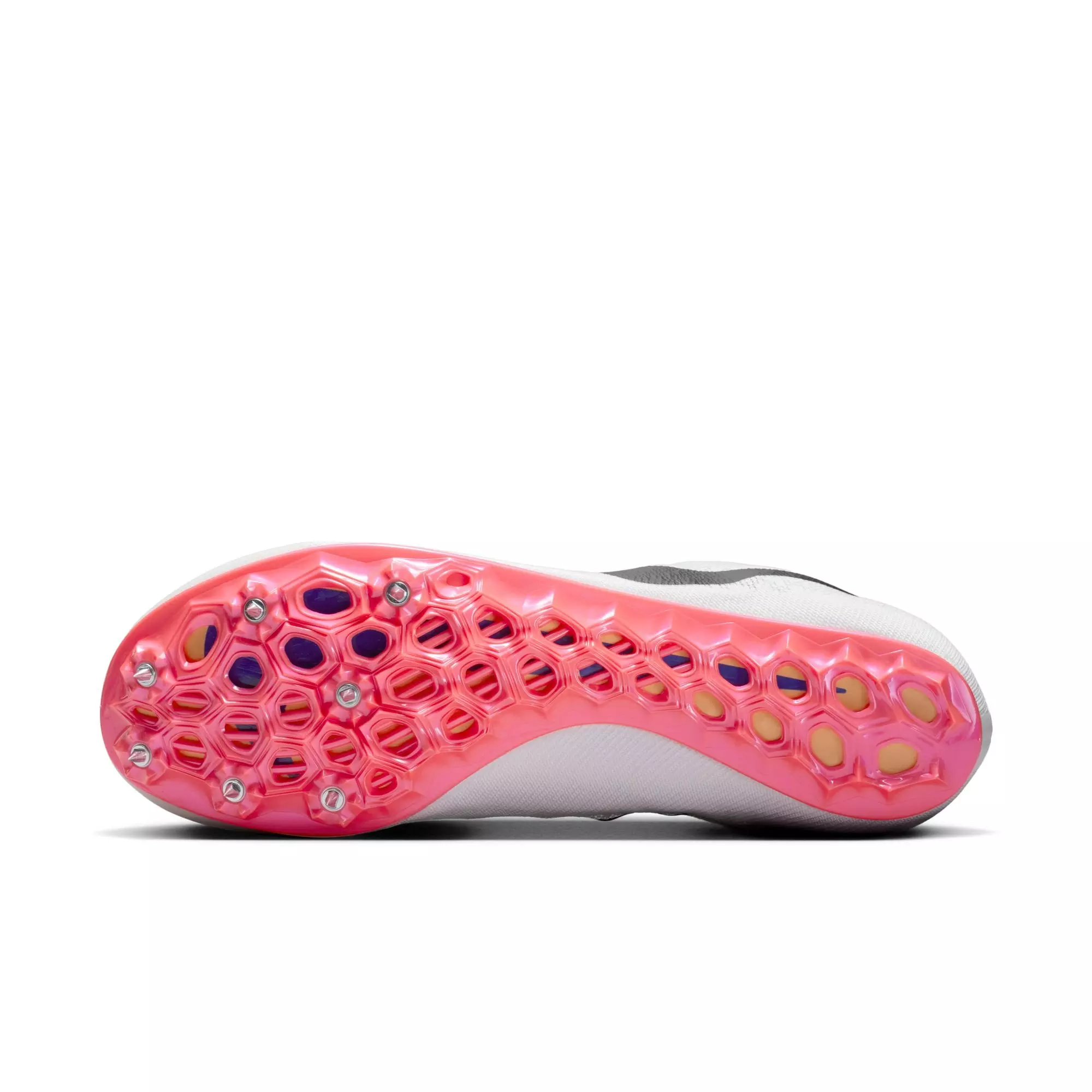 Nike Zoom Ja Fly 4 "White/Obsidian/Bright Crimson" Unisex Track Spike - WHITE/BLACK/RED