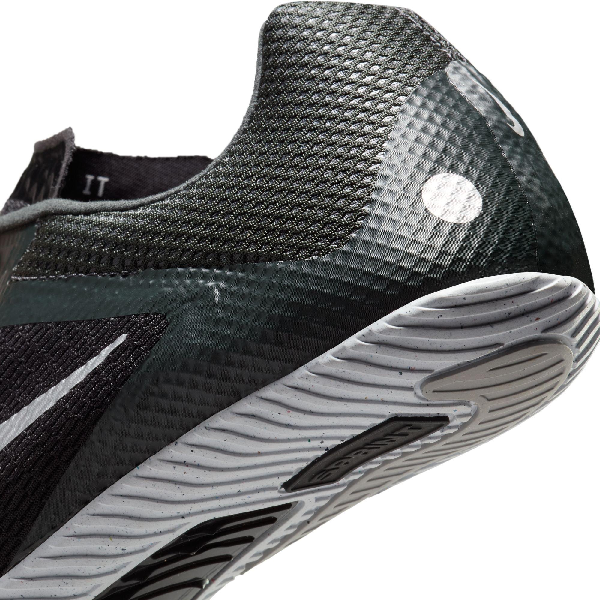 Nike Zoom Rival Sprint "Black/Metallic Silver" Men's Track Spike - BLACK/SILVER Thumbnail View 12