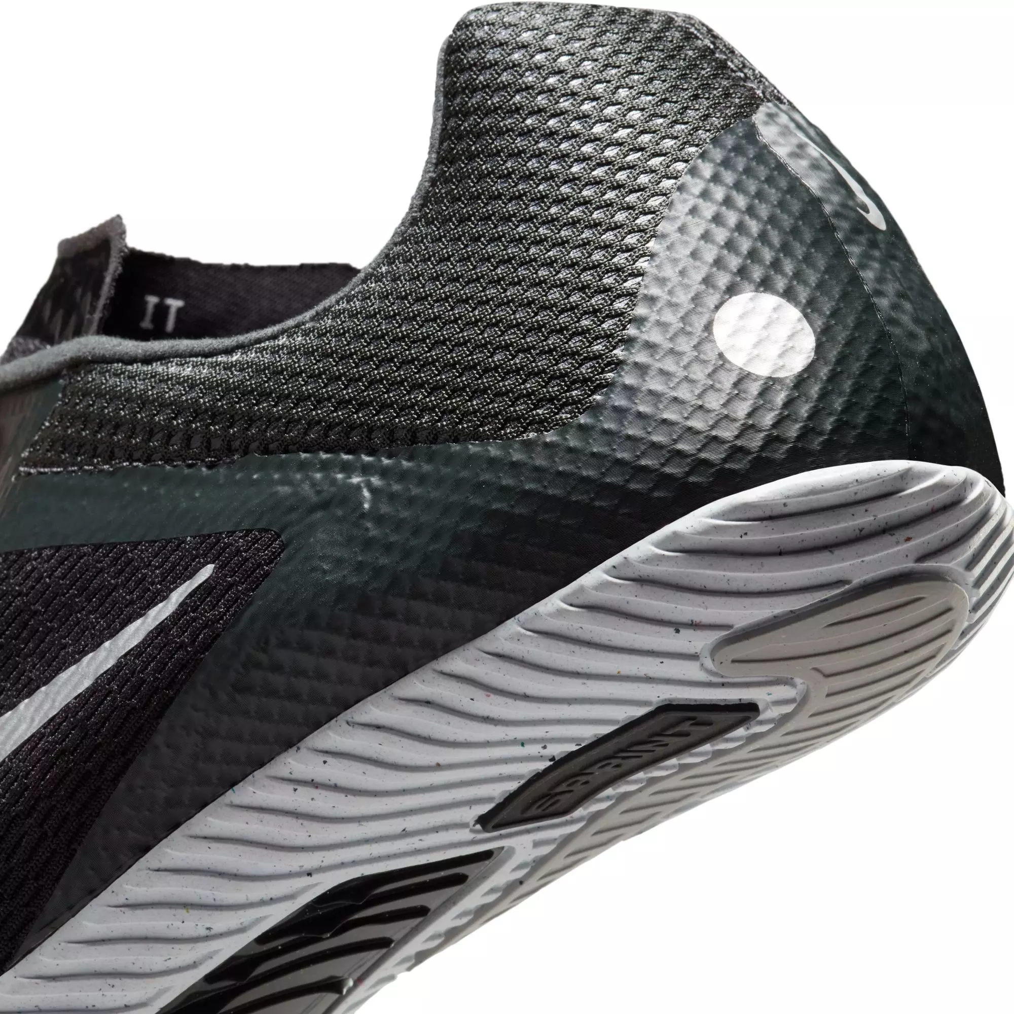 Nike Zoom Rival Sprint "Black/Metallic Silver" Men's Track Spike - BLACK/SILVER