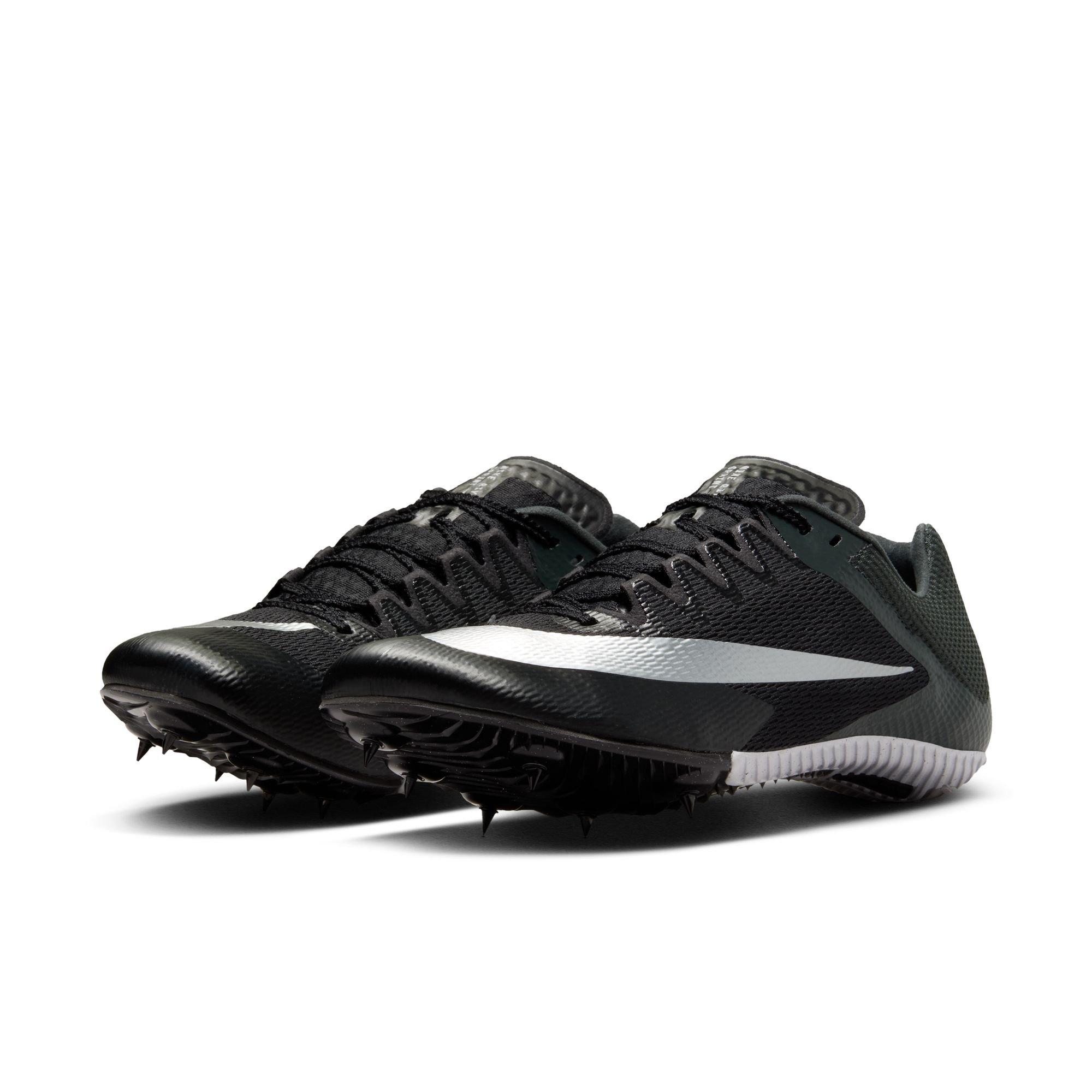 Nike Zoom Rival Sprint "Black/Metallic Silver" Men's Track Spike - BLACK/SILVER Thumbnail View 5